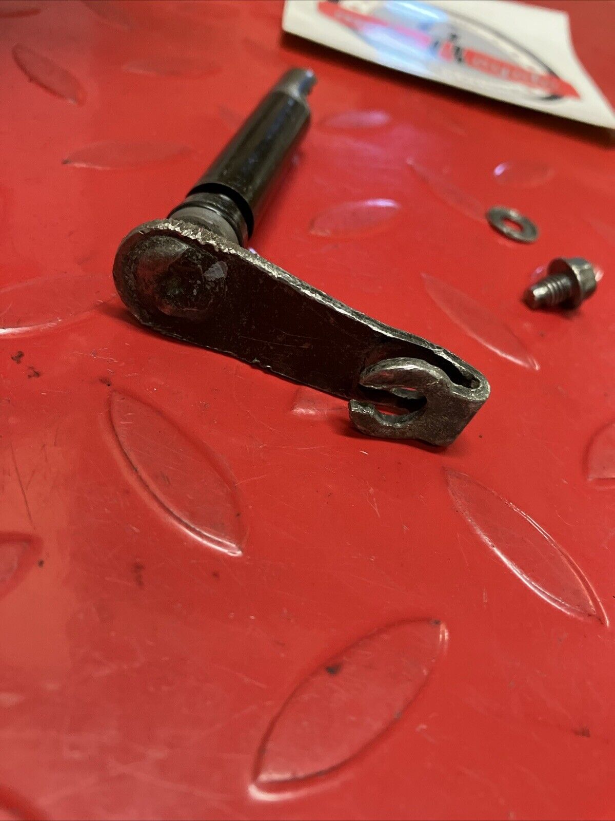 Kawasaki KDX200 1986 clutch release lifter actuator lever arm 1987 1988 2