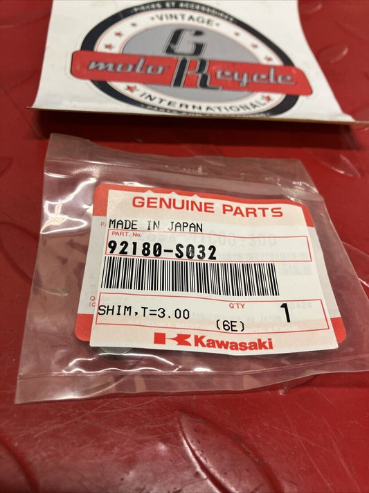 NOS KAWASAKI SHIM T=3.00 92180-S032 K13
