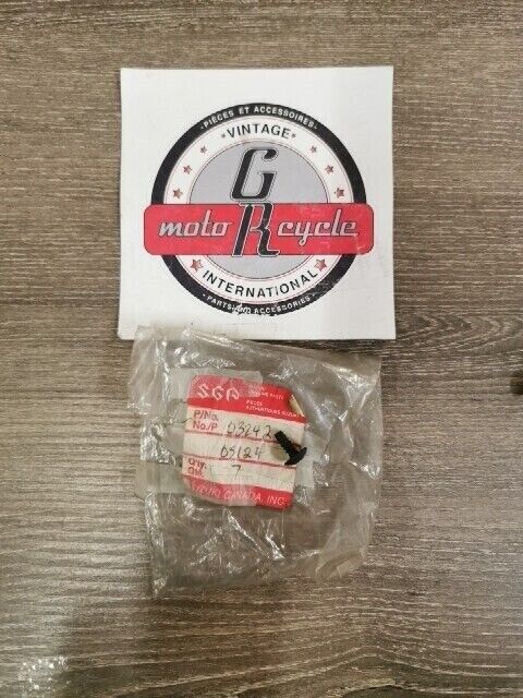 NOS SUZUKI AE50 GS500E GSX1100F GSXR750W RM250 RMX250 SCREW 03242-05124 S46
