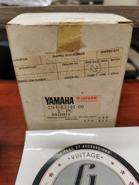 NOS Yamaha DT125 DT175 TACHOMETER 2N4-83540-00-00 SUB 2X1-83540-F0-00 Y128