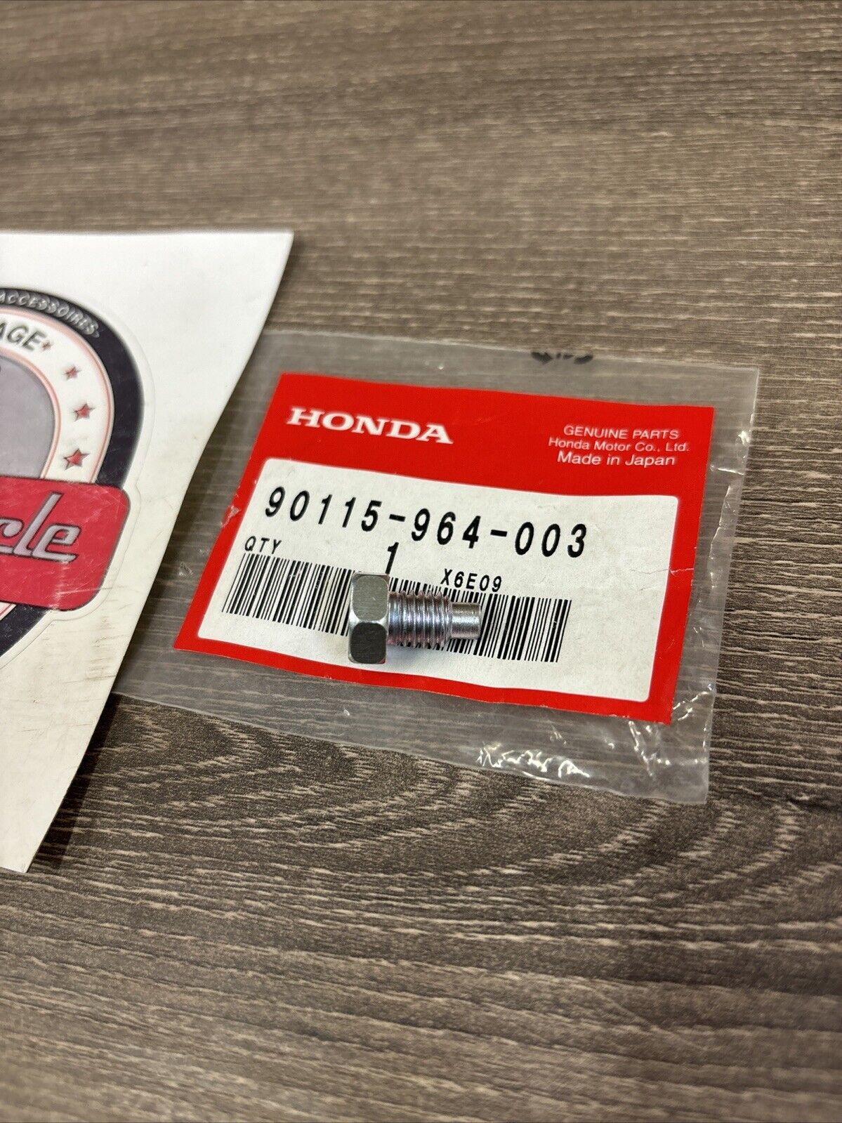 NOS Honda ATC250R TRX250 R X TRX300EX BOLT STOPPER 8MM 90115-964-003 H130