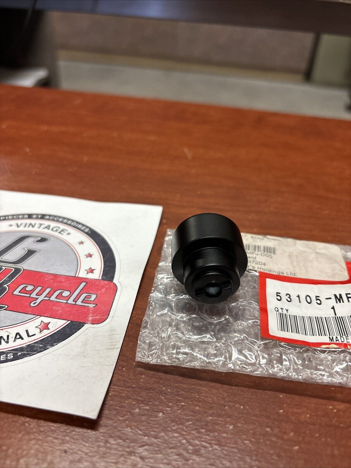 NOS Honda CBR600RA CBR600RR HANDLEBAR WEIGHT 53105-MFJ-D00 H170