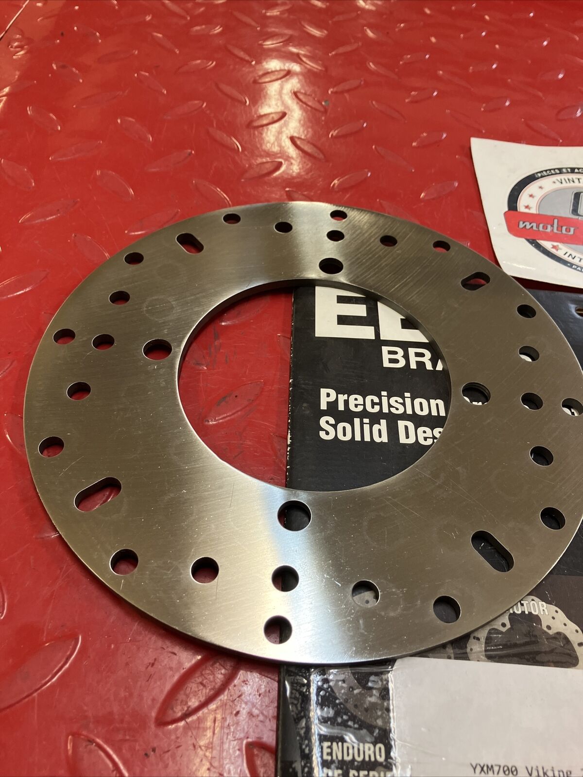 NOS Yamaha YXM700 Viking YXE700 Wolverine brake disk rotor EBC MD6382D J1