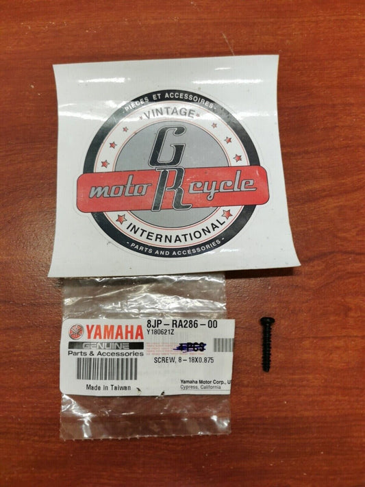 NOS Yamaha SR10 SW10 SCREW 8JP-RA286-00-00 Y83