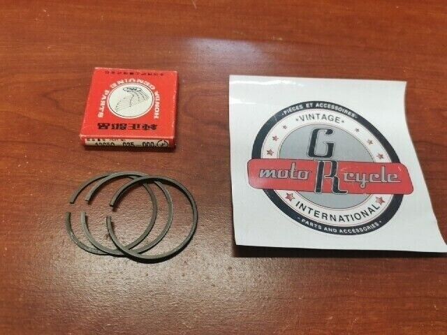 NOS Honda C65 M CB125SS CD65 M CL125 S65 PISTON RING SET 1.00 13050-035-000 H78