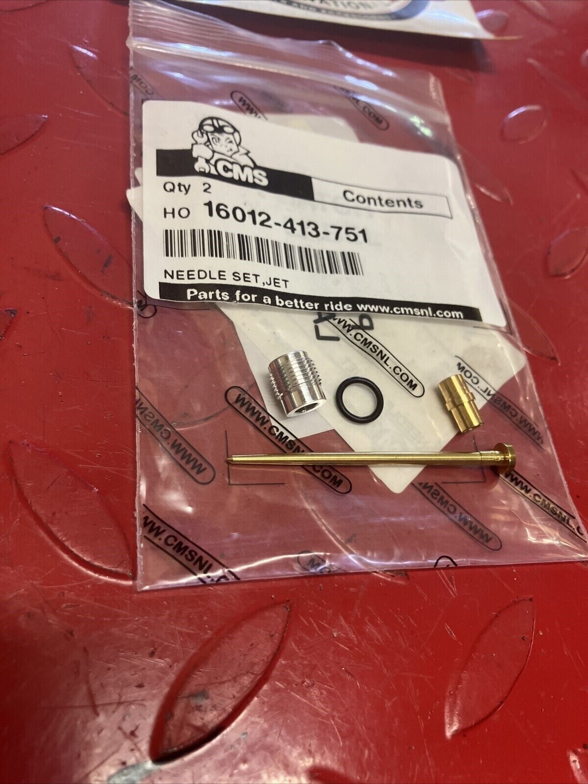 NOS HONDA CB450 CM400 CM450 1980 - 1982  NEEDLE SET JET 16012-413-751 H45