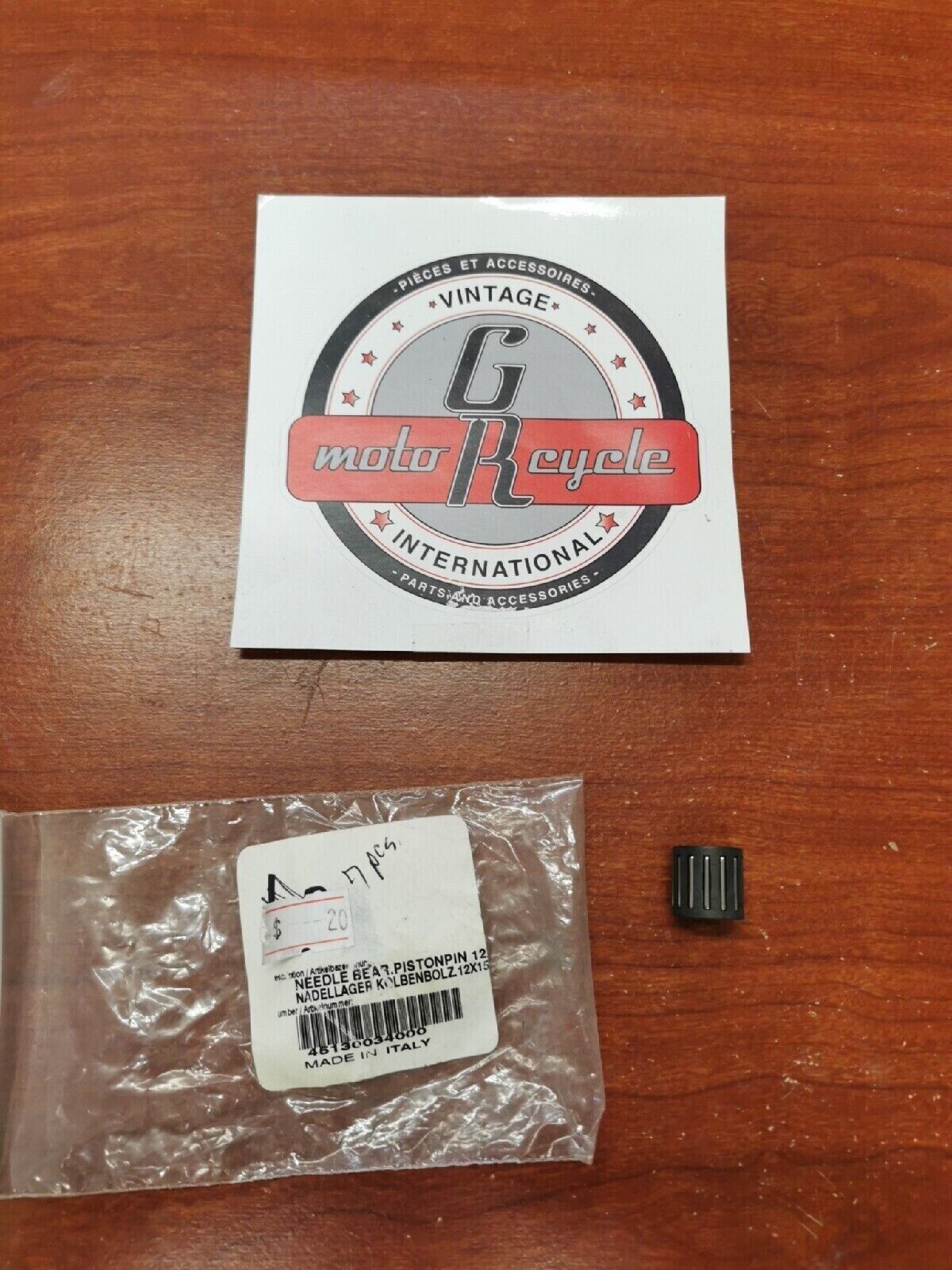 NOS KTM 50SX SX50 NEEDLE BEARING PISTON PIN 12X15X15 45130034000 KT3