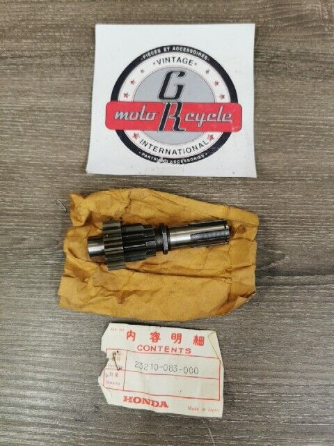 NOS HONDA QA50 1970 - 1975 MAINSHAFT TRANSMISSION 23210-083-000 H88