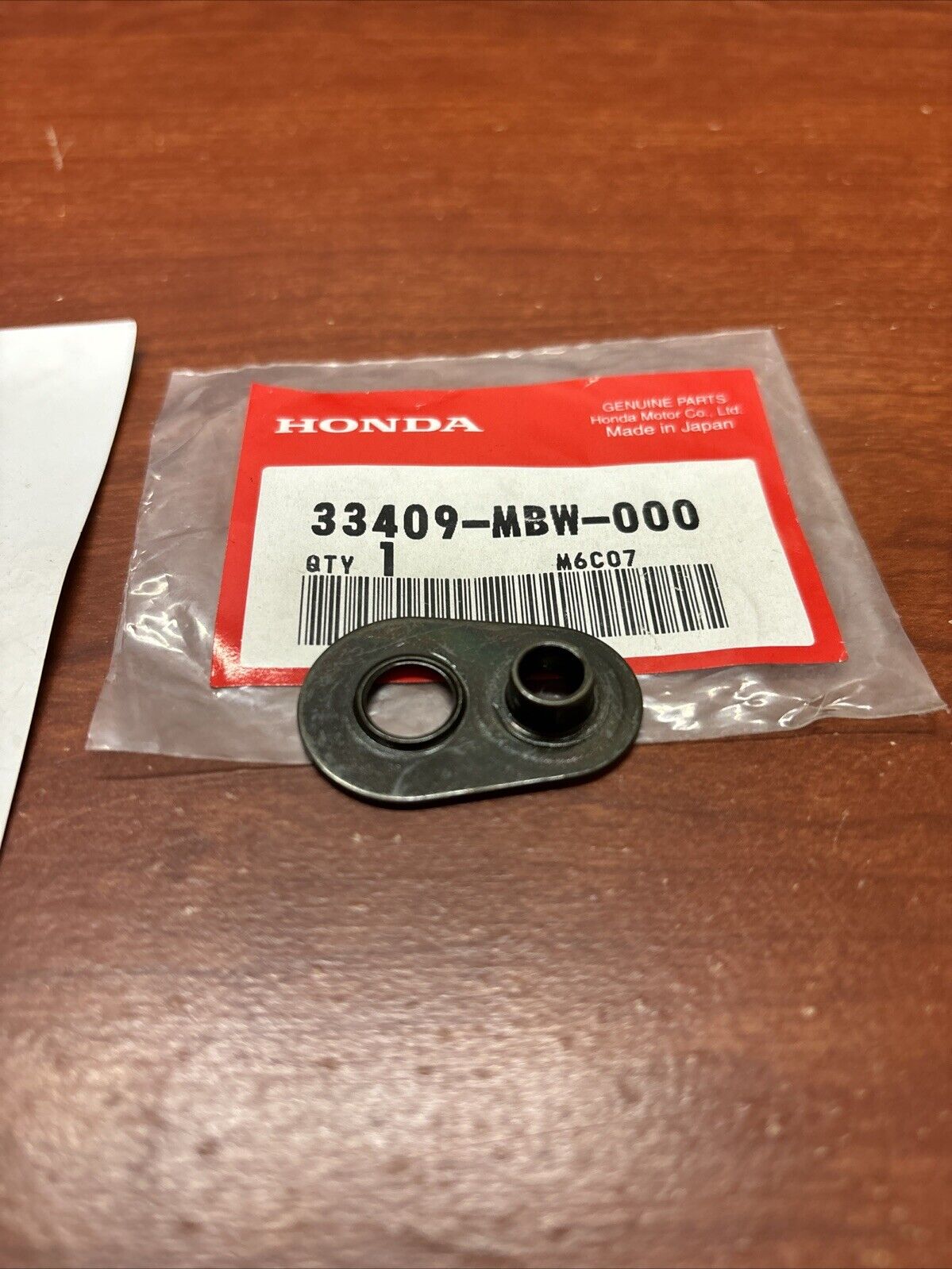 NOS Honda CB1300S CBR1000RR CBR600F TURN SIGNAL SETTING PLATE 33409-MBW-000 H172