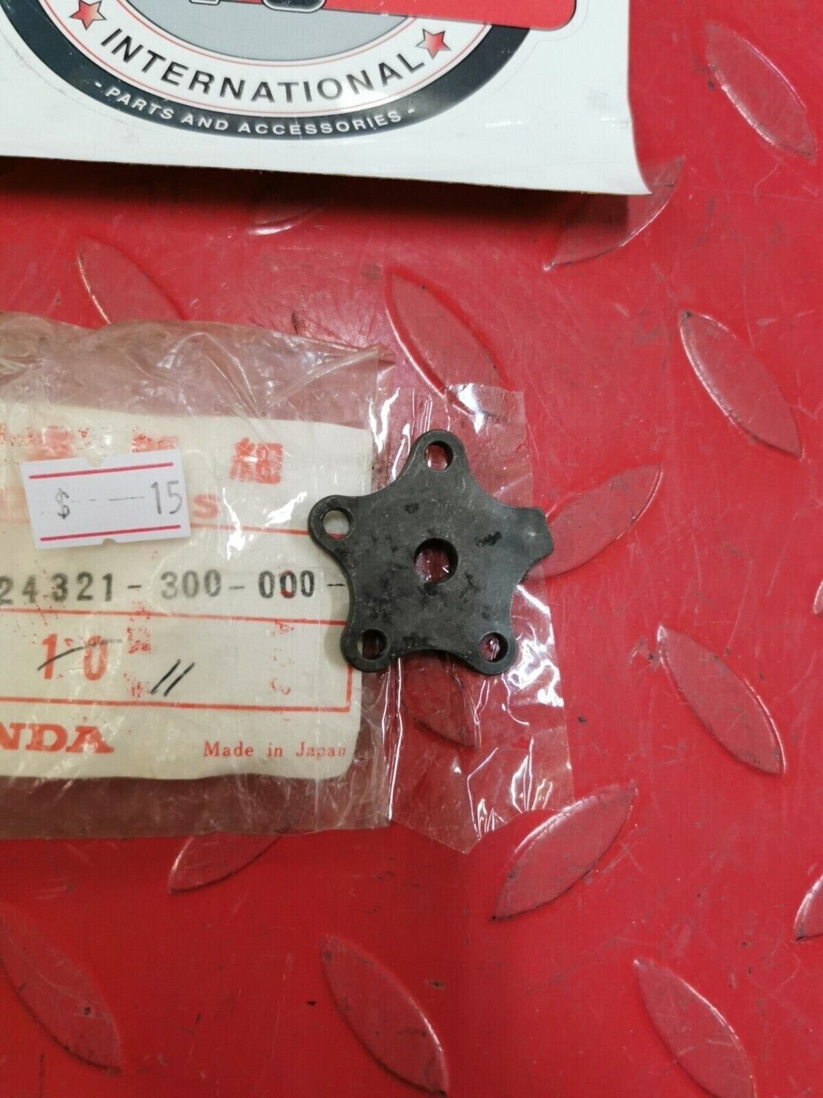NOS Honda CB750K PLATE DRUM STOPPER 24321-300-000 H32