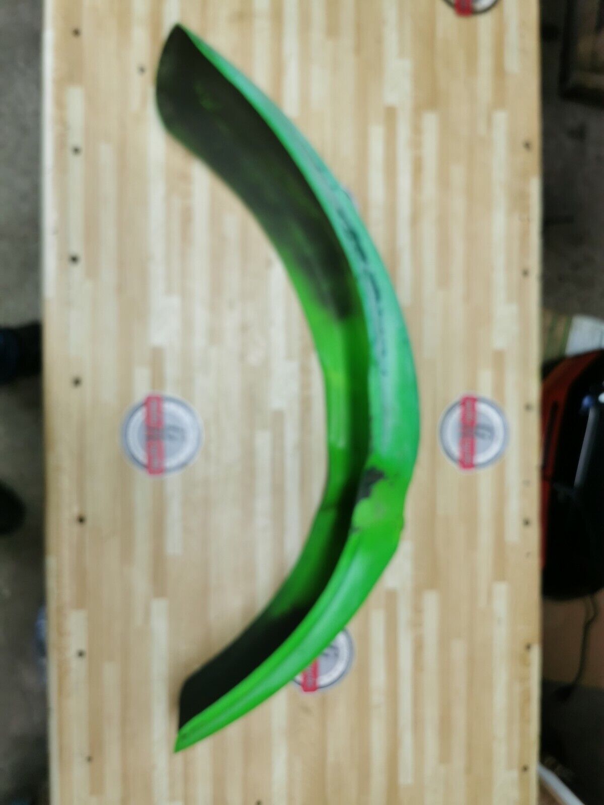 Kawasaki KDX200 1986 front fender plastic 1987 KX250 KX500 1988