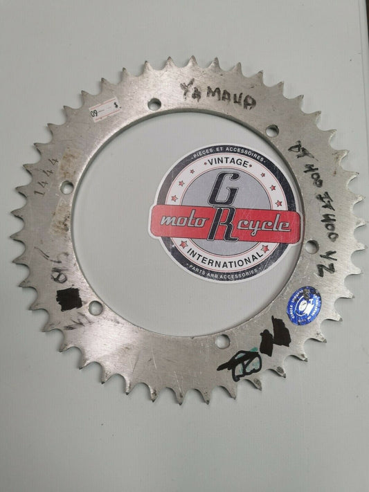 NOS Yamaha DT400 TT400 YZ rear sprocket circle industries 44T 38W-25444-20-00 Y6