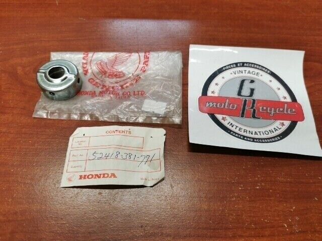 NOS Honda CR125M CR250M STOPPER SEAT 52418-381-771 H90