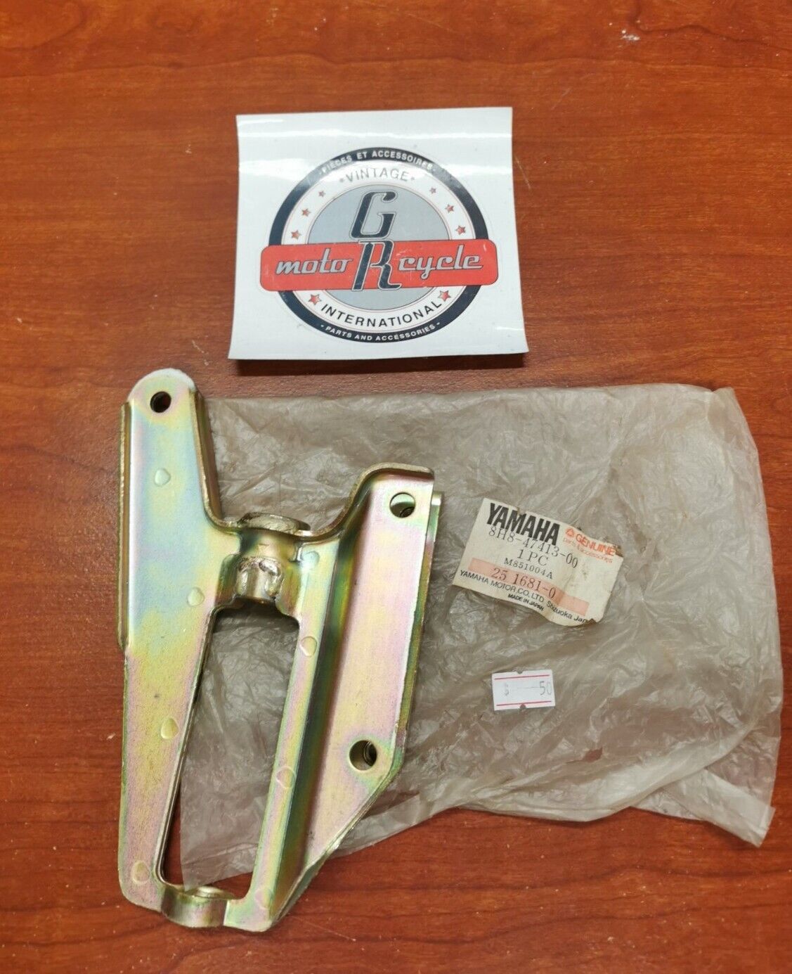 NOS Yamaha 1979 1980 EC540 SLIDING FRAME 3 8H8-47413-00-00 Y86