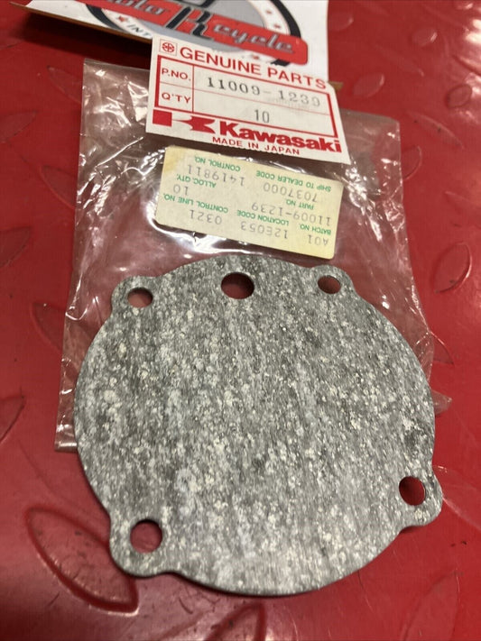 NOS KAWASAKI KZ305 BREATHER BODY GASKET 11009-1239 K21