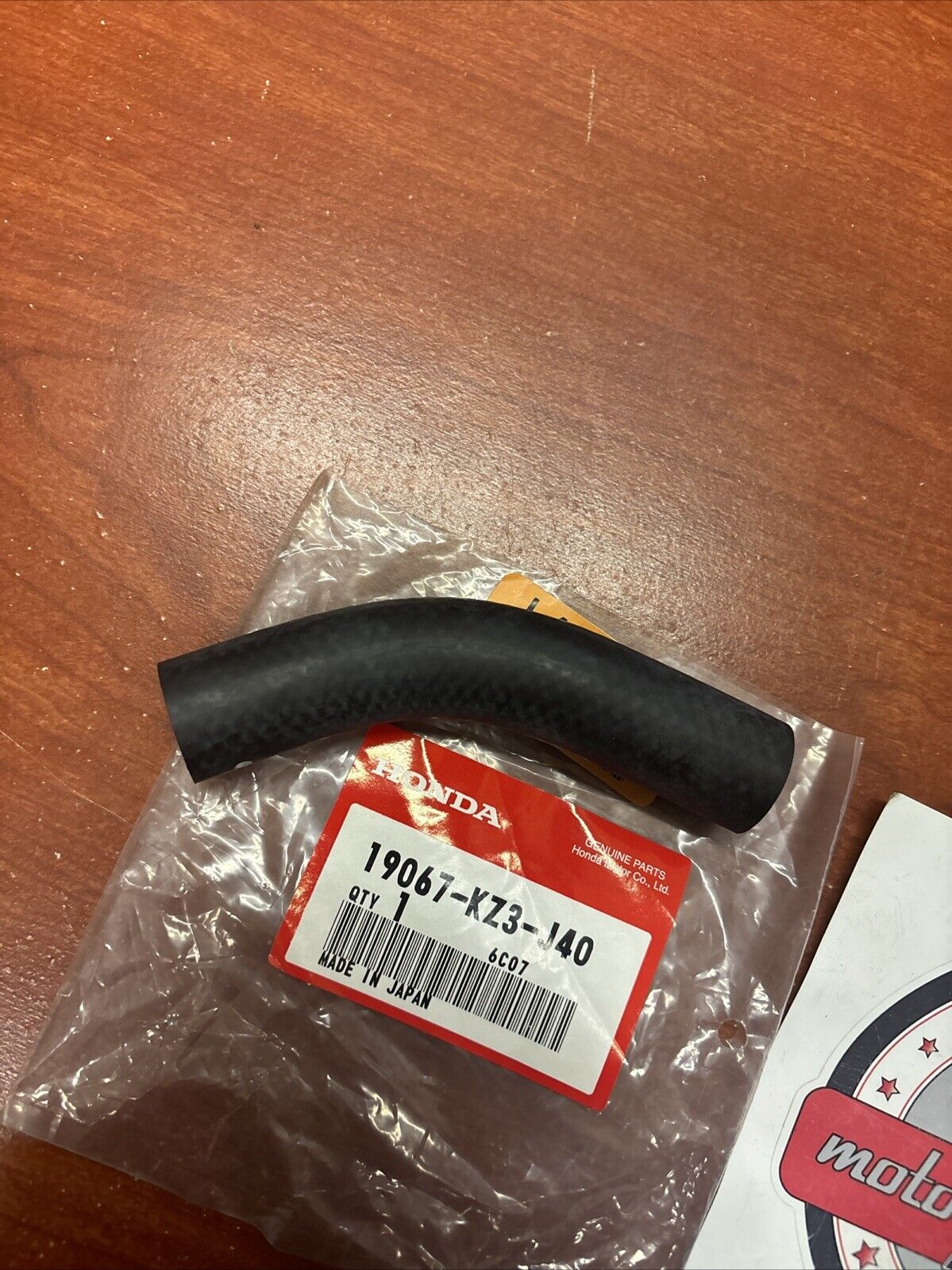 NOS Honda 2002 - 2007 CR250R WATER HOSE (D) 19067-KZ3-J40 H143
