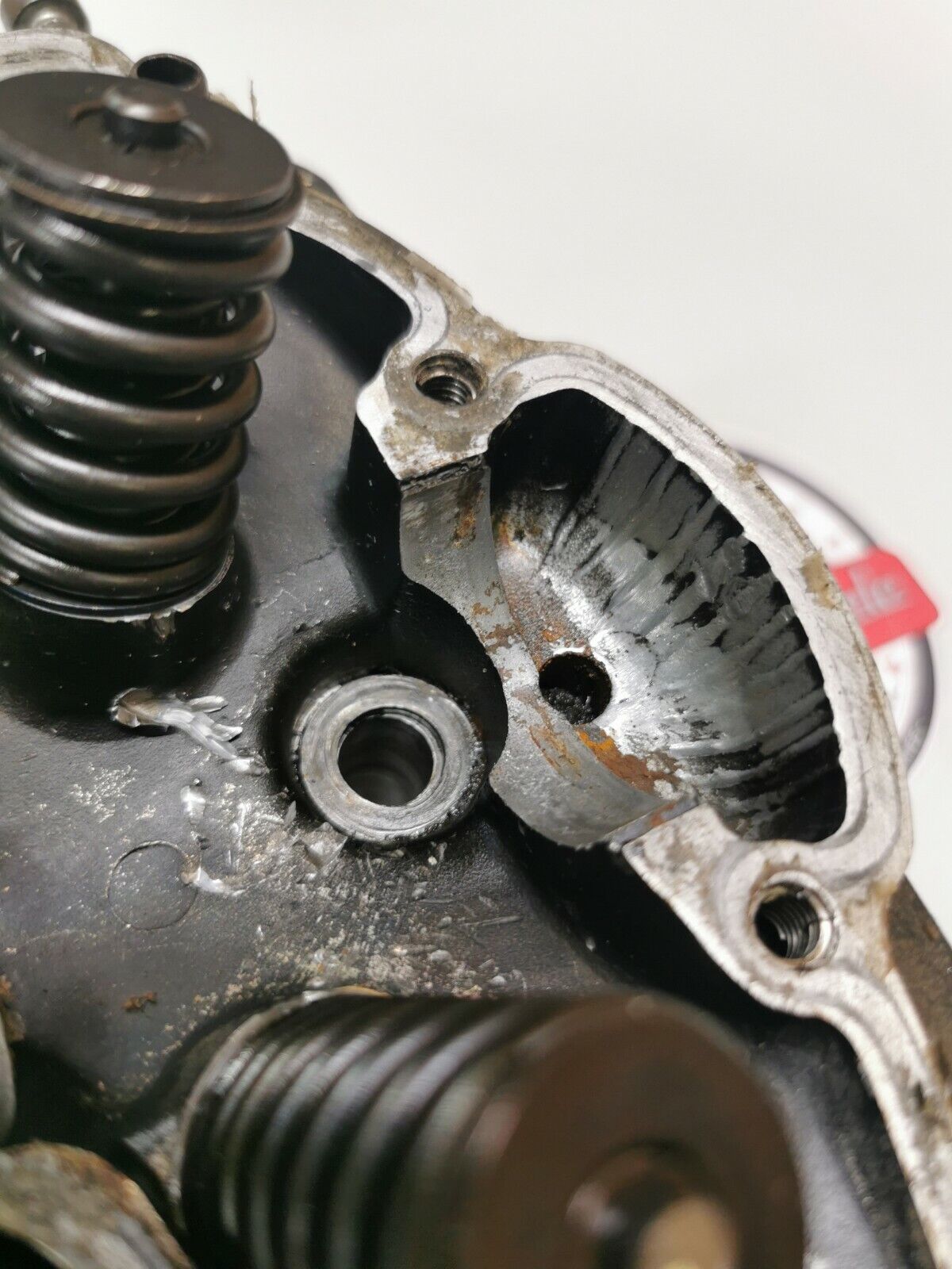 Honda XR200R 1984 cylinder head 1985