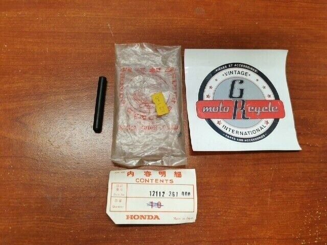 NOS Honda MT125 K0 K1 INSERT RUBBER B 12112-361-000 H93