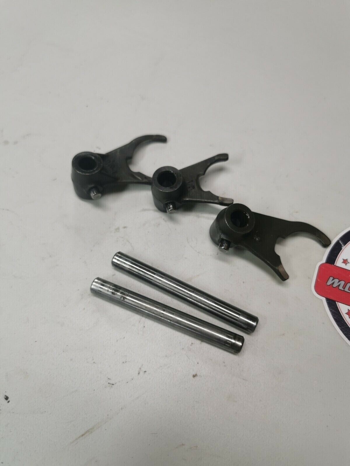 Kawasaki KX125 1980 transmission gearshift gear shift forks 13140-1034