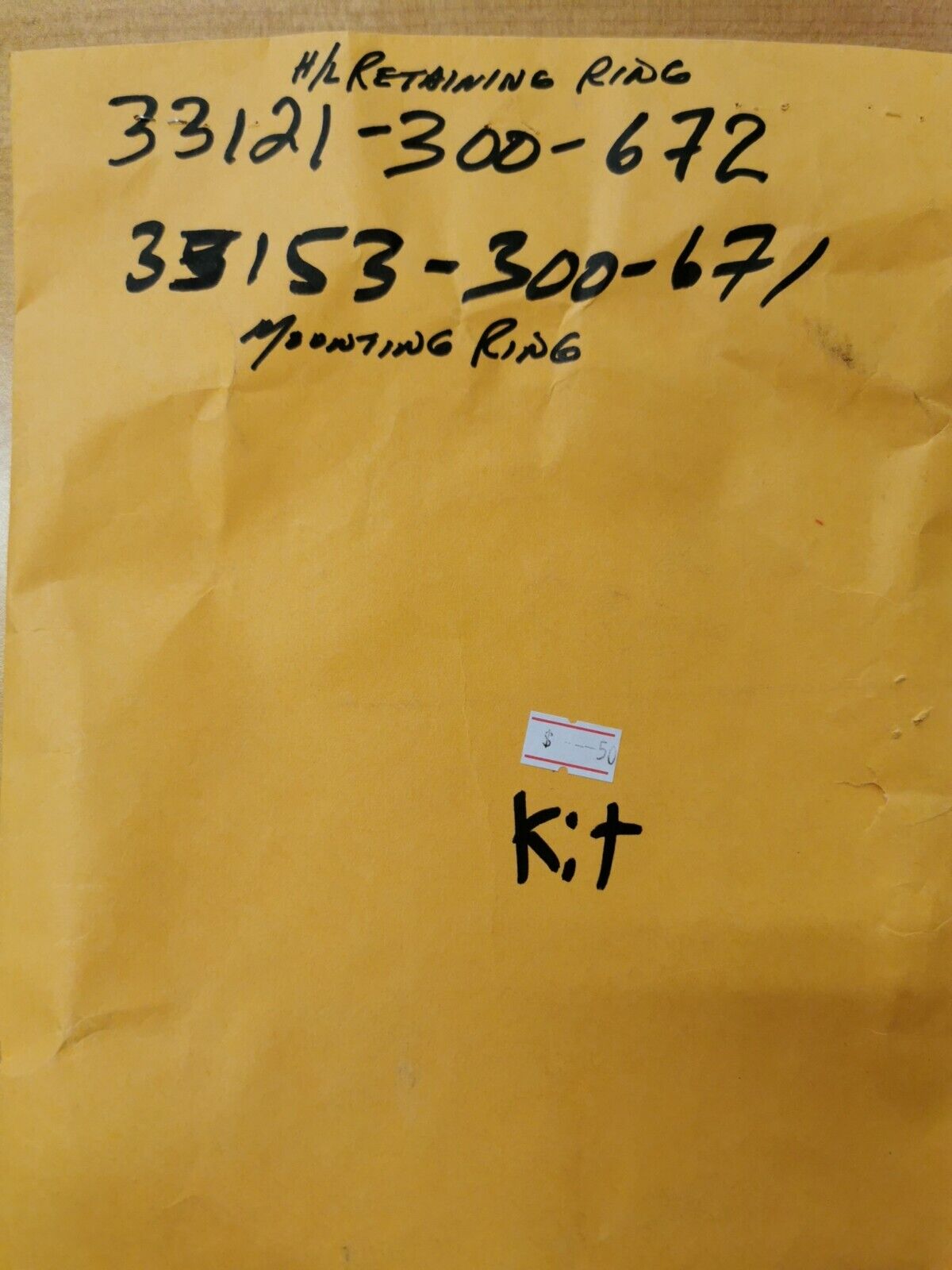 NOS HONDA CB450 CB500 CB550 CB750 SETTING RING AND RETAINING RING H21