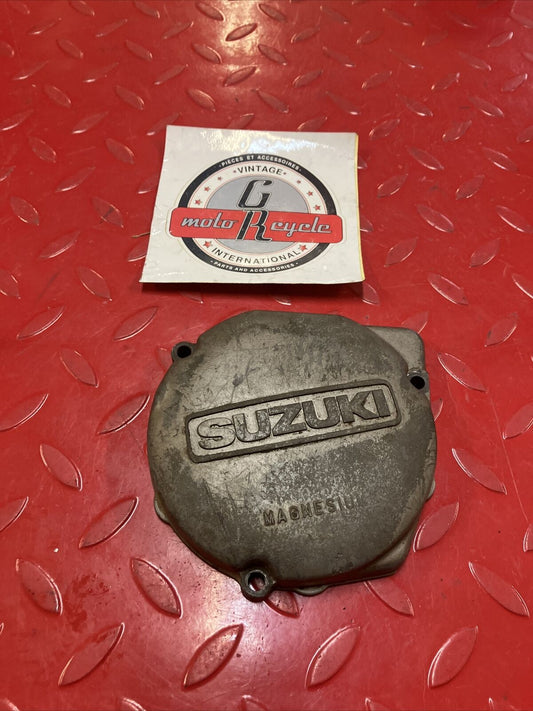Suzuki RM125 1985 left crankcase stator cover