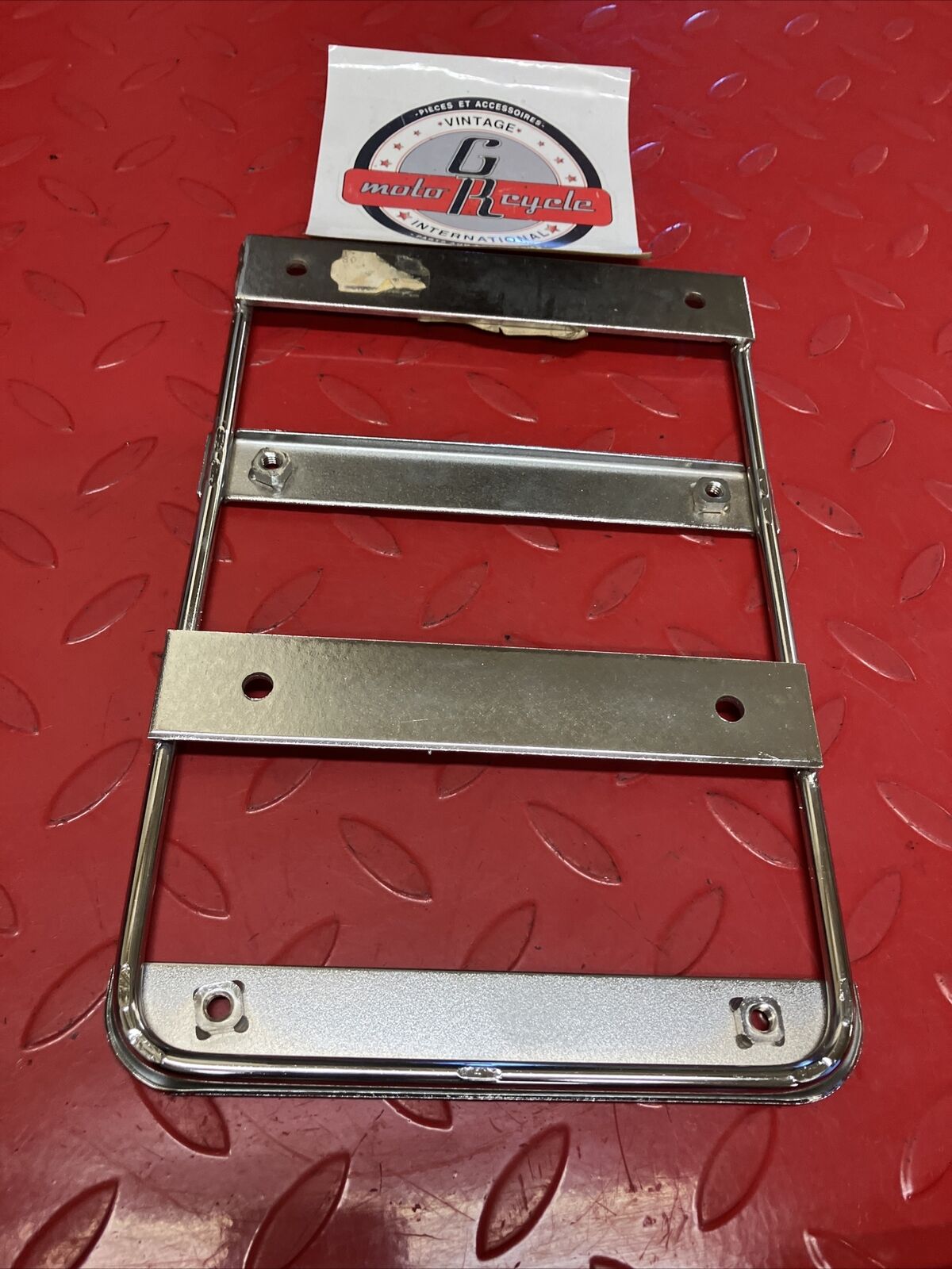 NOS YAMAHA CV80 REAR LUGGAGE RACK BASKET BASE HOLDER 5G3-W0035-80-00 Y59