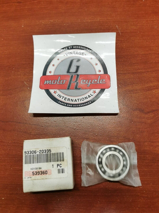 NOS Yamaha EF600 MJ2 QT50 YFM400 YFM350 YFM250 YTM200 BEARING 93306-20335-00 Y93