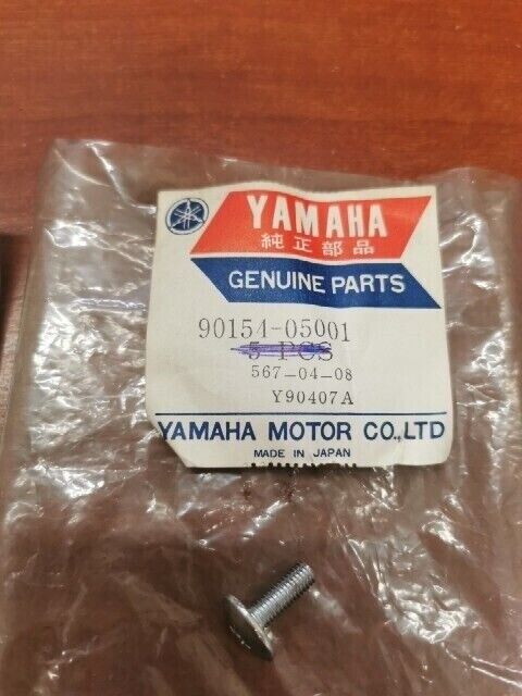 NOS Yamaha FZX750 TZR125 BINDING SCREW 90154-05001-00 SUB 90154-05059-00 Y162