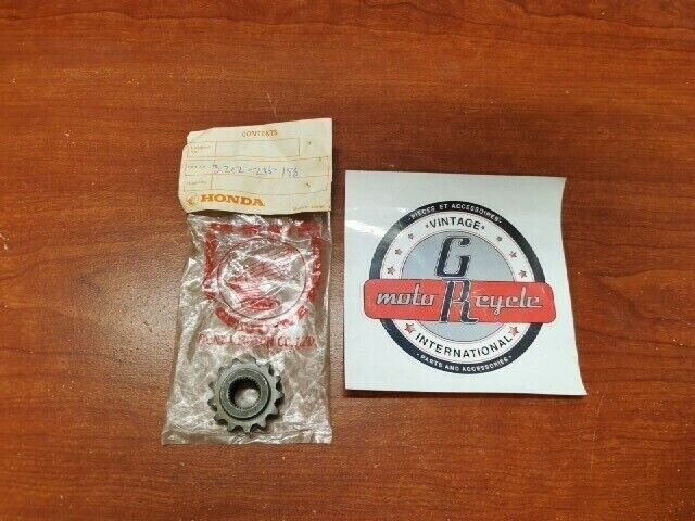 NOS Honda CB250 CB350 CB360 CL250 CL350 STARTER MOTOR SPROCKET 31202-286-158 H75