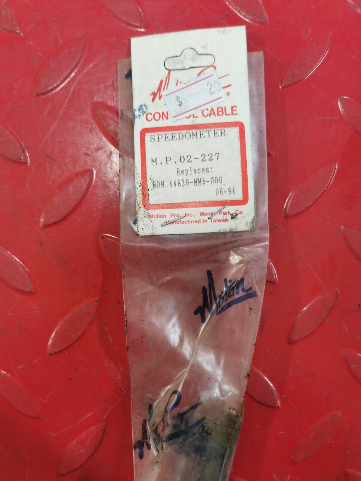 NOS MOTION PRO Honda 1987 1988 CBR1000F CABLE SPEEDOMETER 44830-MM5-000 H30