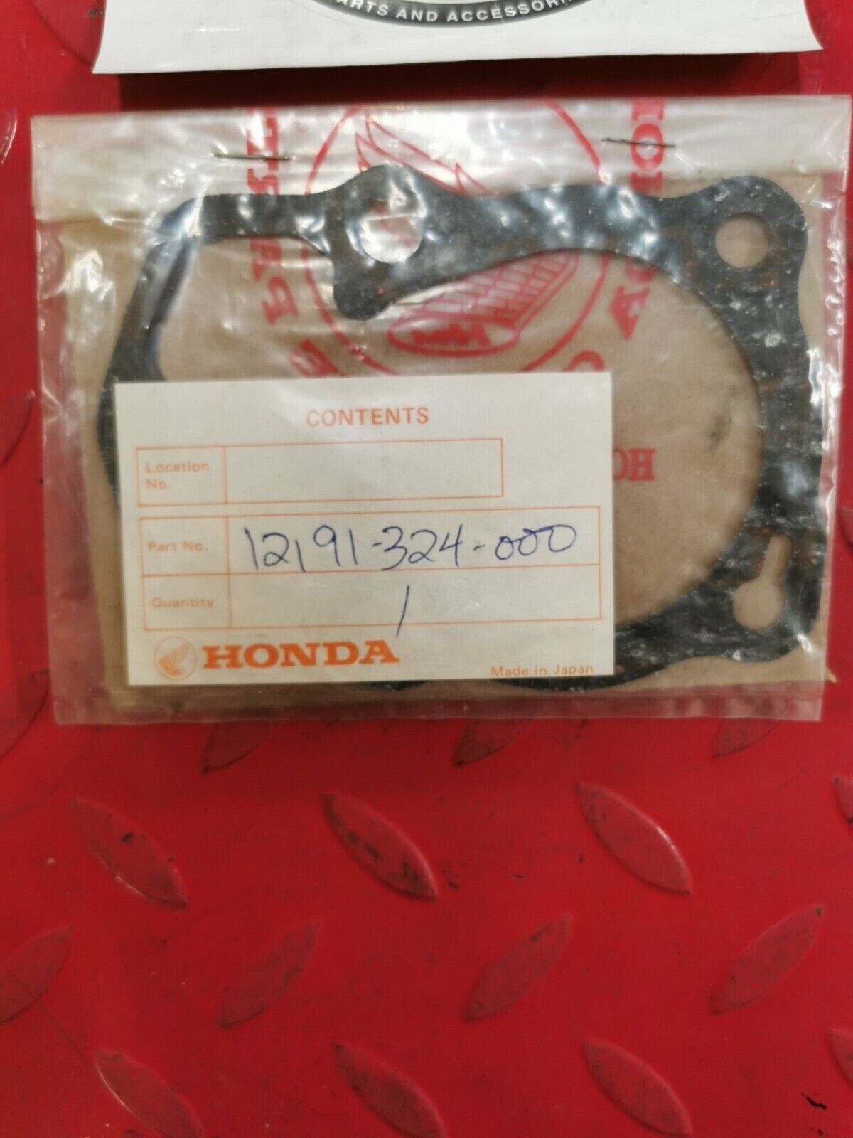 NOS Honda SL125 CB125S CL125S TL125 GASKET, CYLINDER 12191-324-000 H28