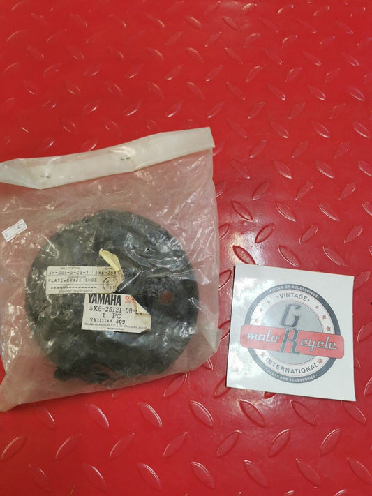 NOS Yamaha TT600 YZ490 YZ250 IT250 IT490 PLATE, BRAKE SHOE 5X6-25121-00-98 Y11