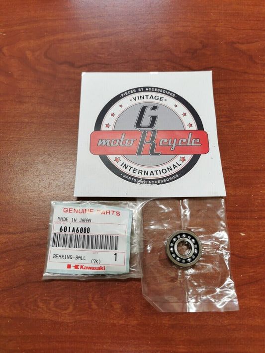 NOS Kawasaki KLX140 KLX150 KX125 BALL BEARING 601A6000 K25