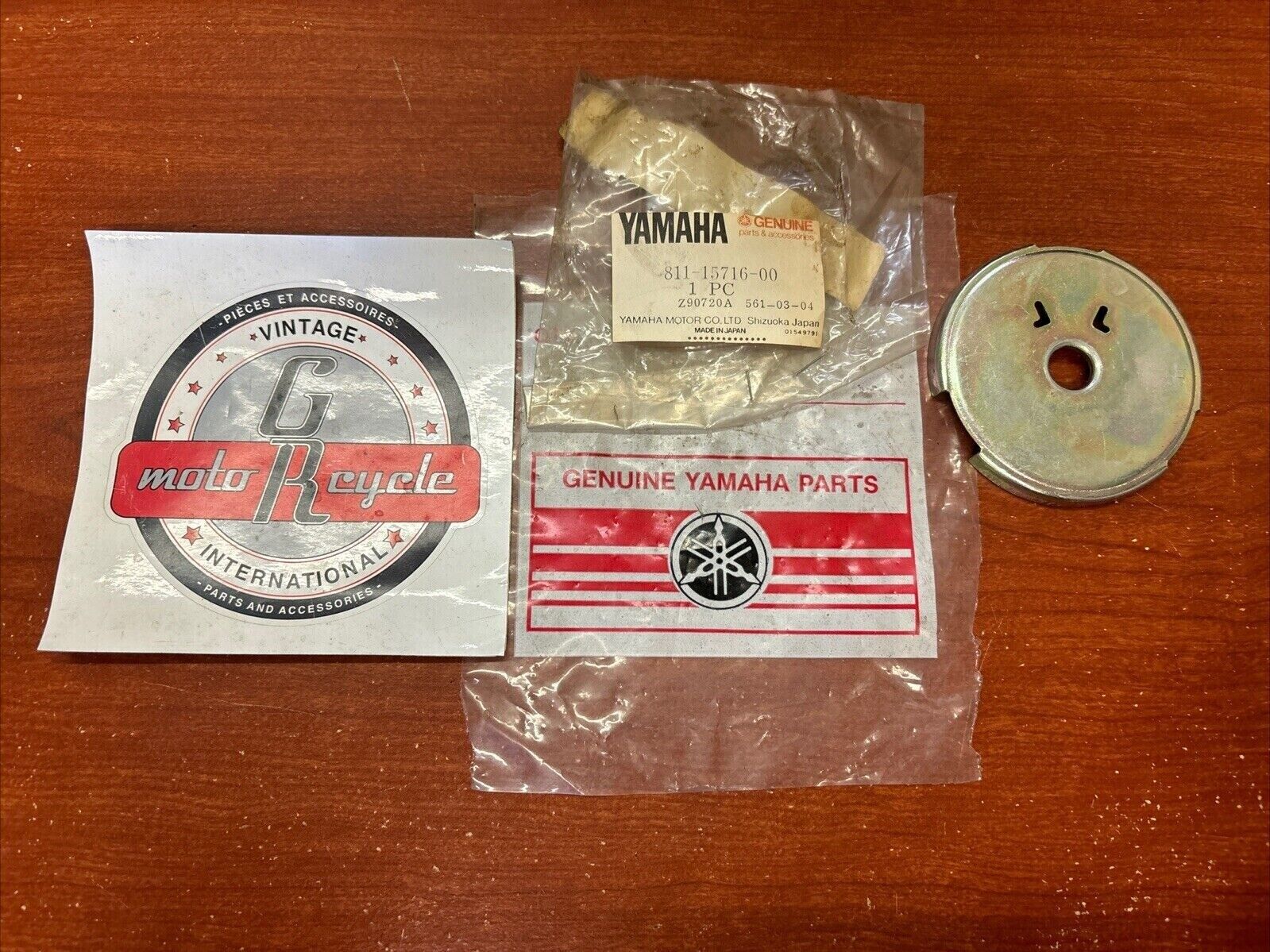 NOS Yamaha EX440 SL338 DRIVE PLATE 811-15716-00-00 Y180