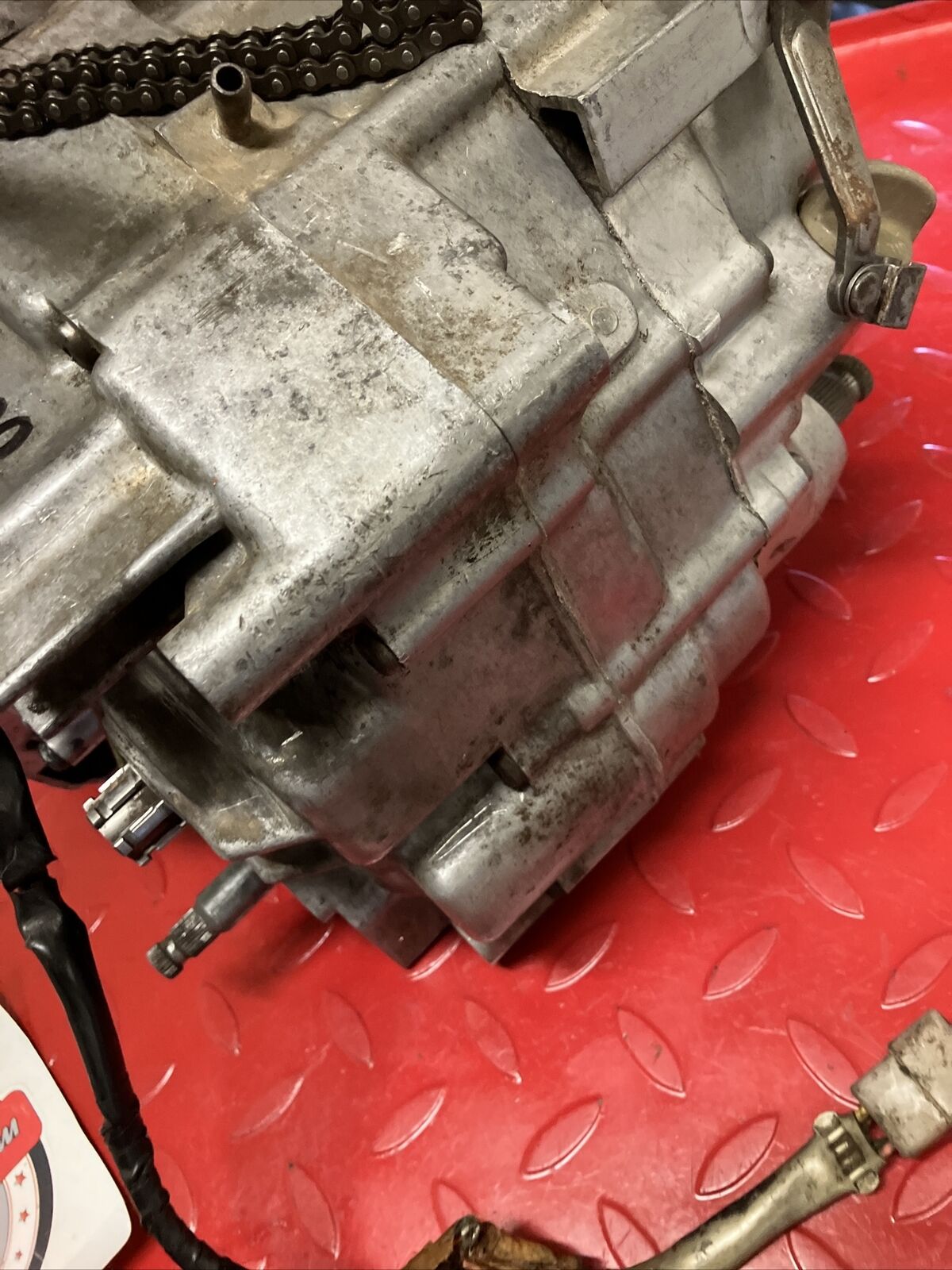 Honda SL100 SL100K2 1972 engine motor bottom end crankcase transmission stator