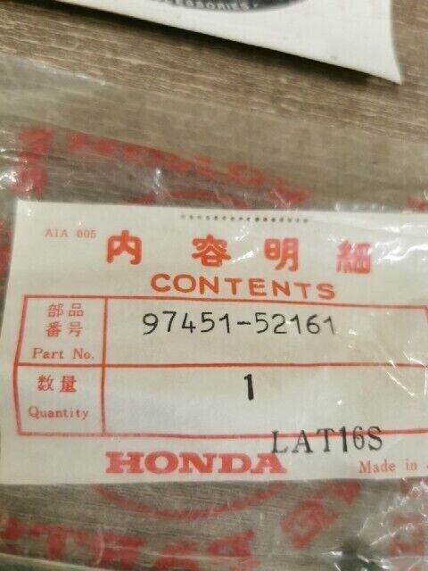 NOS HONDA CB250TL CB400TL 1978 1979 SPOKE B 9X160.5 97451-52161 H94