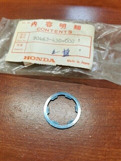 NOS Honda ATC250R CR250R CR480R CR500R SPLINE WASHER 25MM 90463-430-000 H90