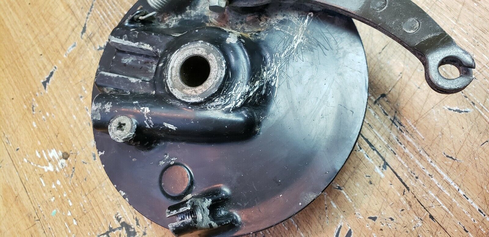 Honda XL250R 1984 front brake panel hub drum XL250 1984 1985 1986 1987 .