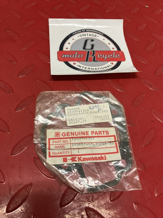 NOS KAWASAKI KX60 KDX80 CYLINDER BASE GASKET 11009-1310 K21