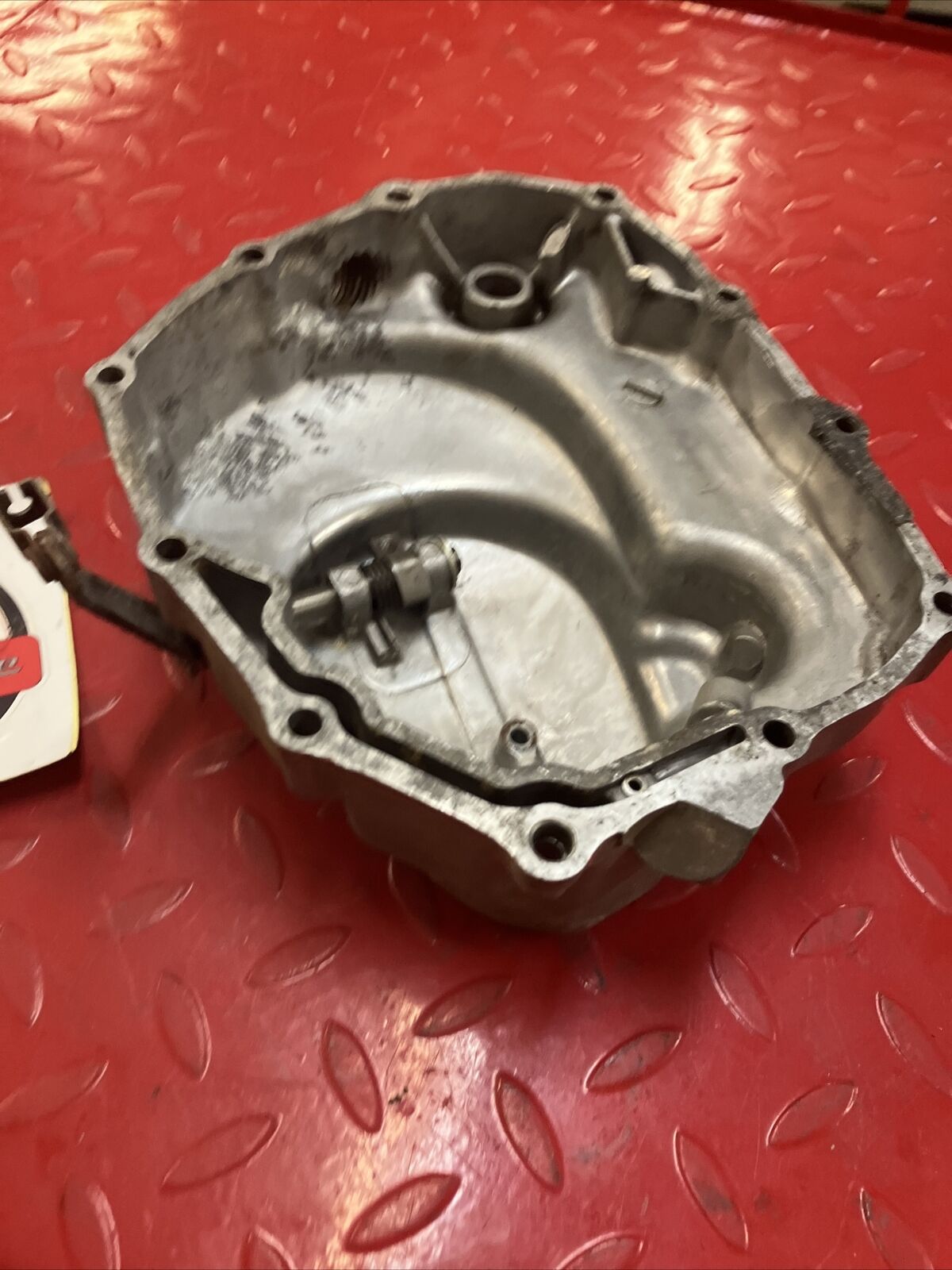 Honda TL125 1975 right crankcase clutch cover 1976