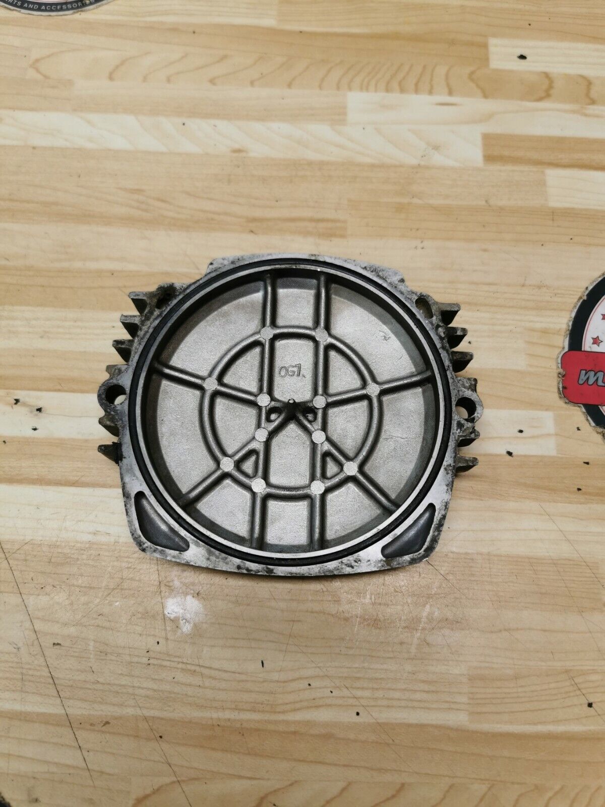 Yamaha XT200 1982 cylinder jug barrel head camshaft cam side cover 1983