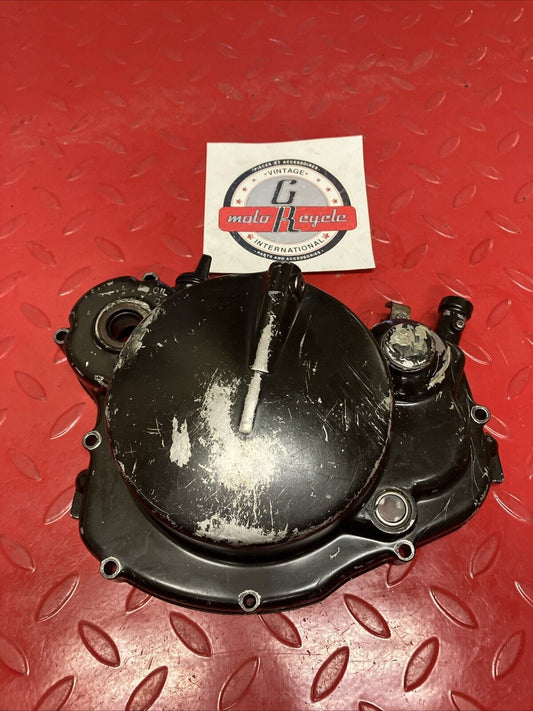 Kawasaki KDX200 1986 Right crankcase clutch cover 1987 NEED REPAIR