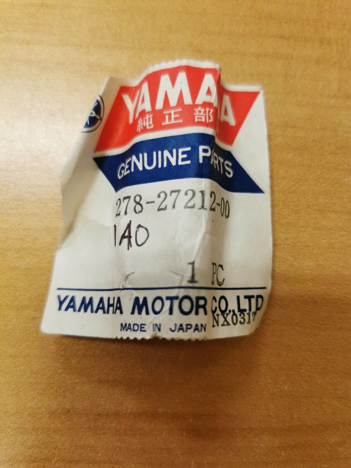 NOS YAMAHA SHAFT BRAKE PEDAL 278-27212-00-00 Superseded by 1A0-27212-00-00 Y38