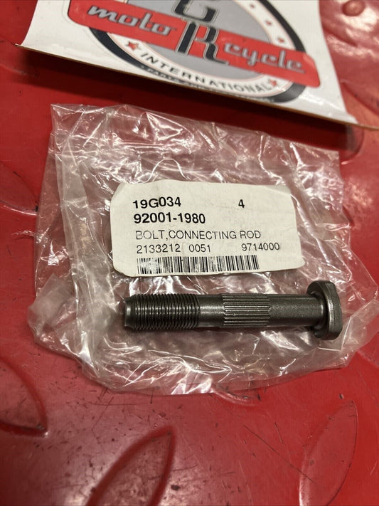 NOS KAWASAKI CONNECTING ROD BOLT 92001-1980 K13