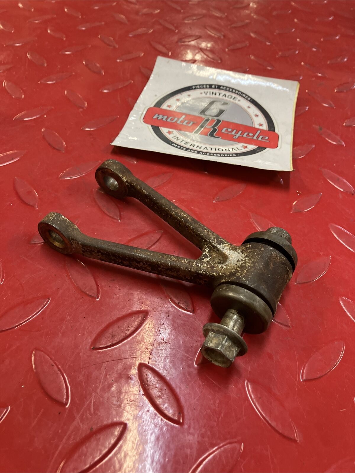 Honda CR80R 1990 rear shock absorber swingarm linkage rod connecting 1988 - 1995