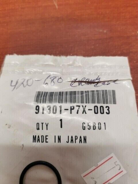 NOS Honda ACCORD CIVIC ODYSSEY GL1800 O-RING (18.5X1.9) 91301-P7X-003 H103