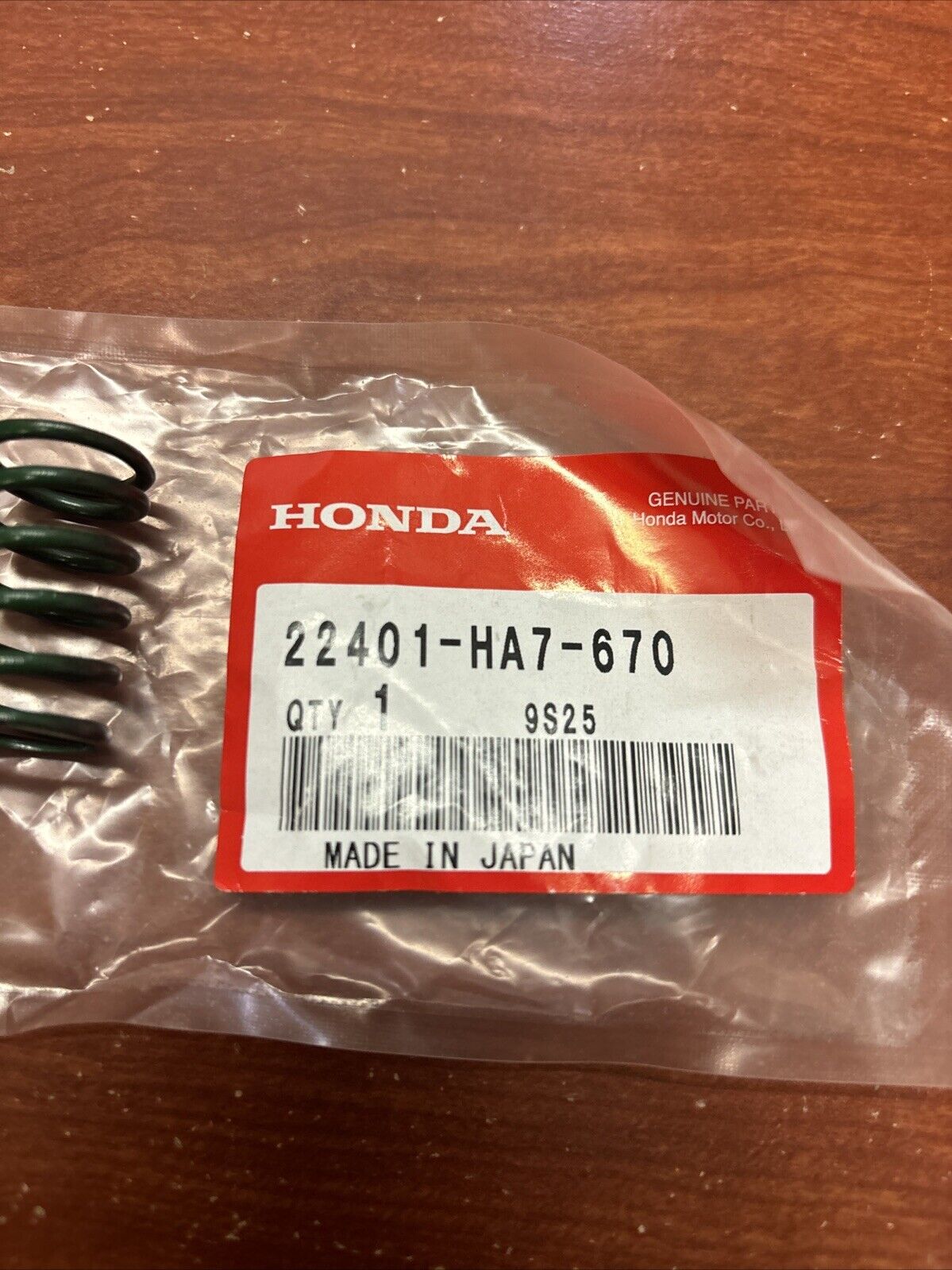 NOS Honda TRX300 TRX300FW TRX350 D TRX400FW CLUTCH SPRING 22401-HA7-670 H144