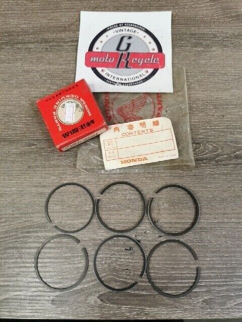 NOS HONDA CB175 CA175 RING SET PISTON 13041-302-004 SUB BY 13041-302-305 H77