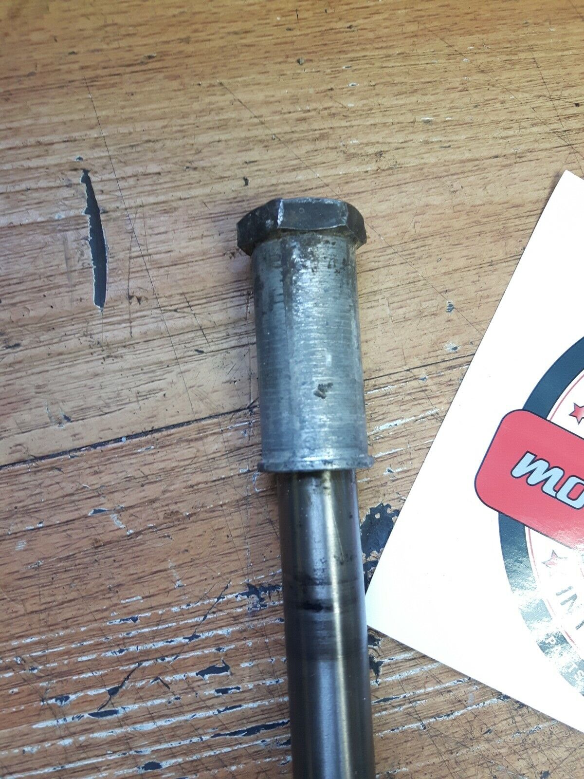 Honda XL250 1974 front wheel axle bolt nut 44301-329-000