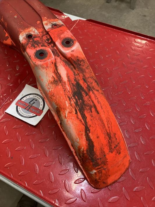 Honda CR250R 1984 front fender plastic fairing CR125R CR500R 61100-KA3-730ZA 2